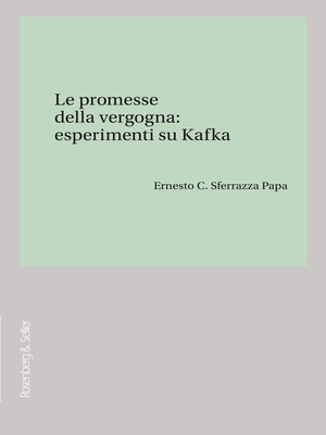 cover image of Le promesse della vergogna